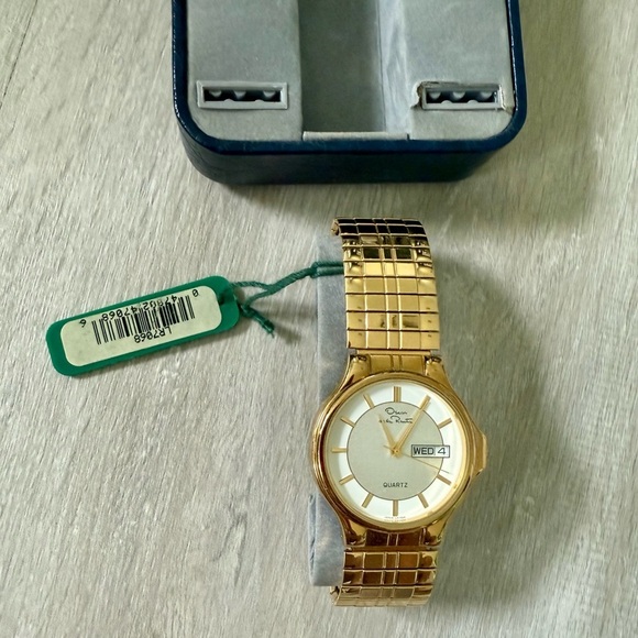 Vintage Oscar De La Renta Men’s Watch Needs Battery - Picture 4 of 8